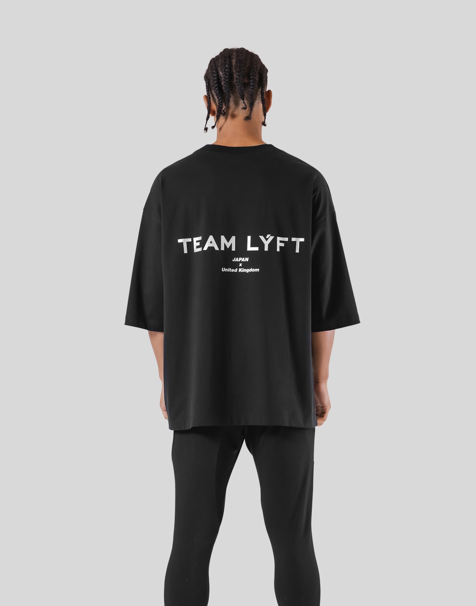 Team LÝFT Extra Big T-Shirt - Black