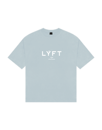 LÝFT Logo Big T-Shirt V.2 - L.Blue