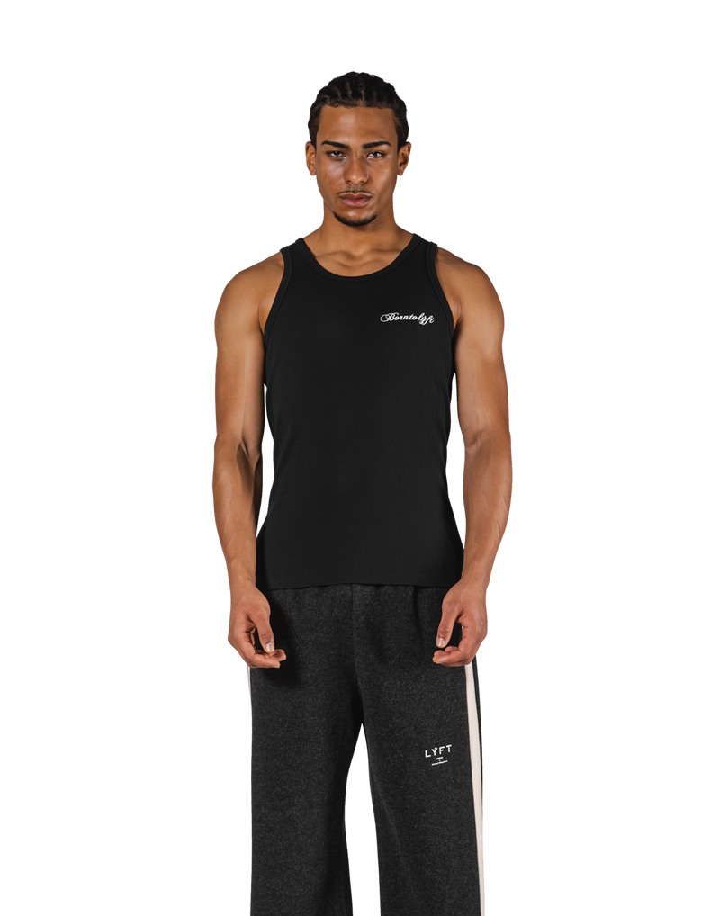 Original Ribbed Tanktop - Black – LÝFT