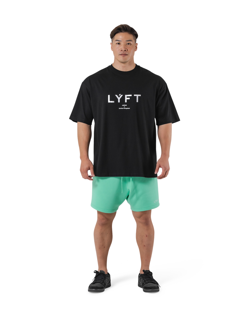 LÝFT Logo Big T-Shirt V.2 - Black