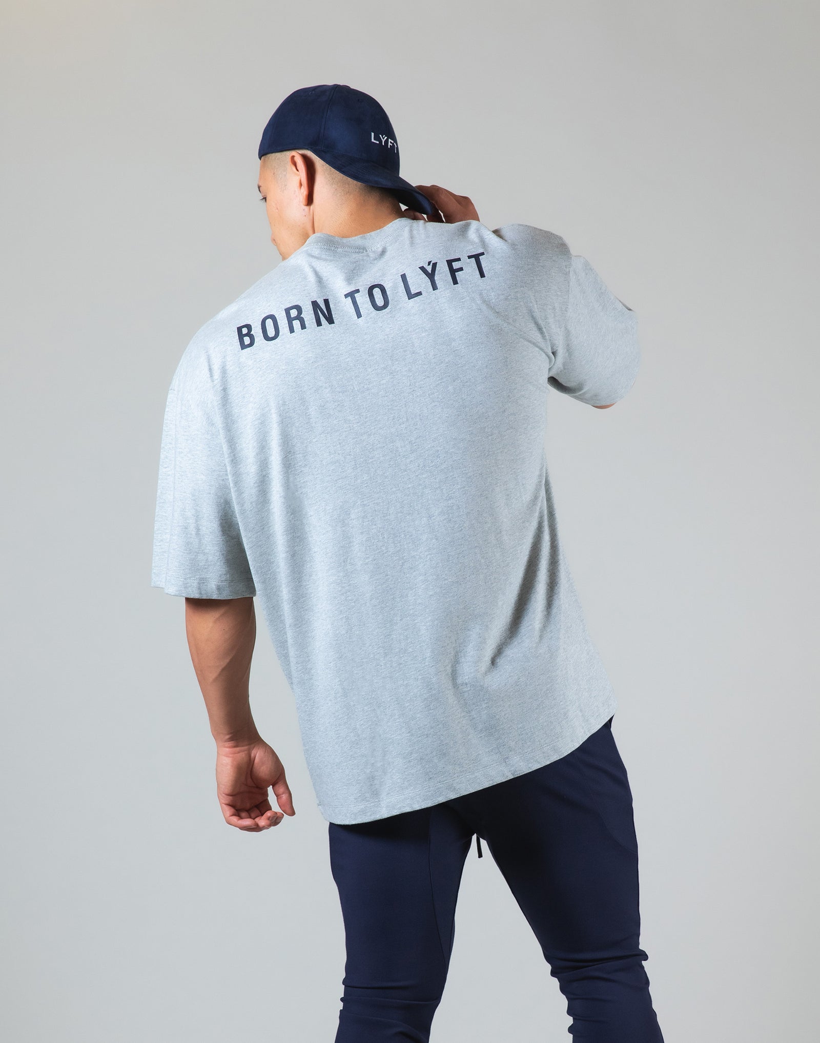 Born To LYFT Back Print Big T-Shirt 