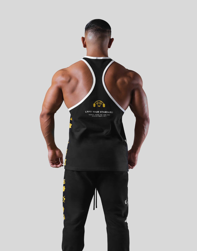 LÝFT × Power House Gym Logo TankTop - Black