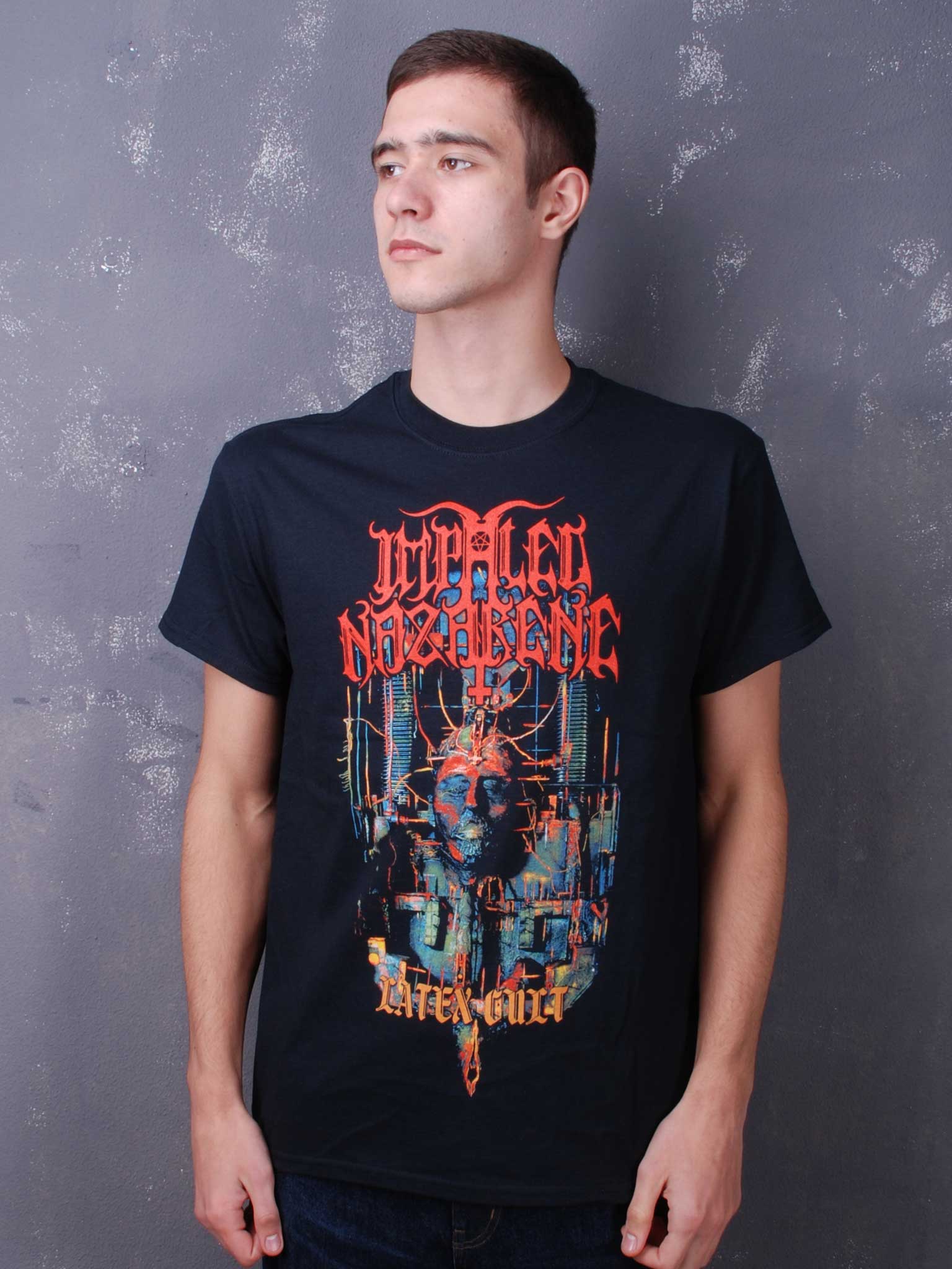 Impaled Nazarene - Latex Cult 2020 (Gildan) TS Black - M-Hall Store