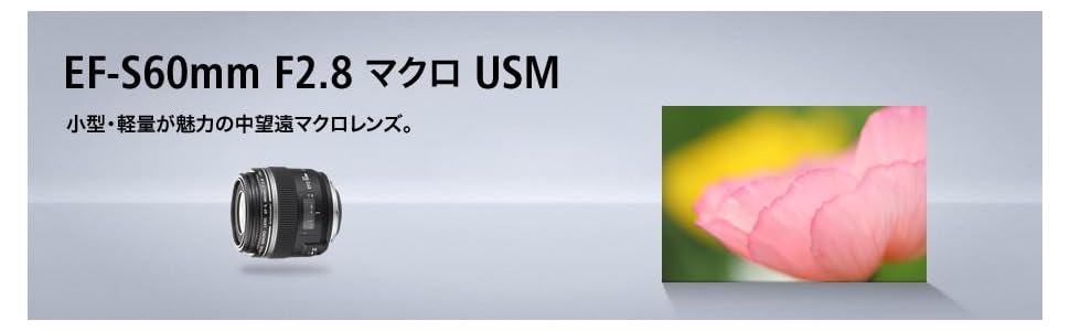 Amazon.co.jp: Canon 単焦点マクロレンズ EF-S60mm F2.8マクロ USM APS