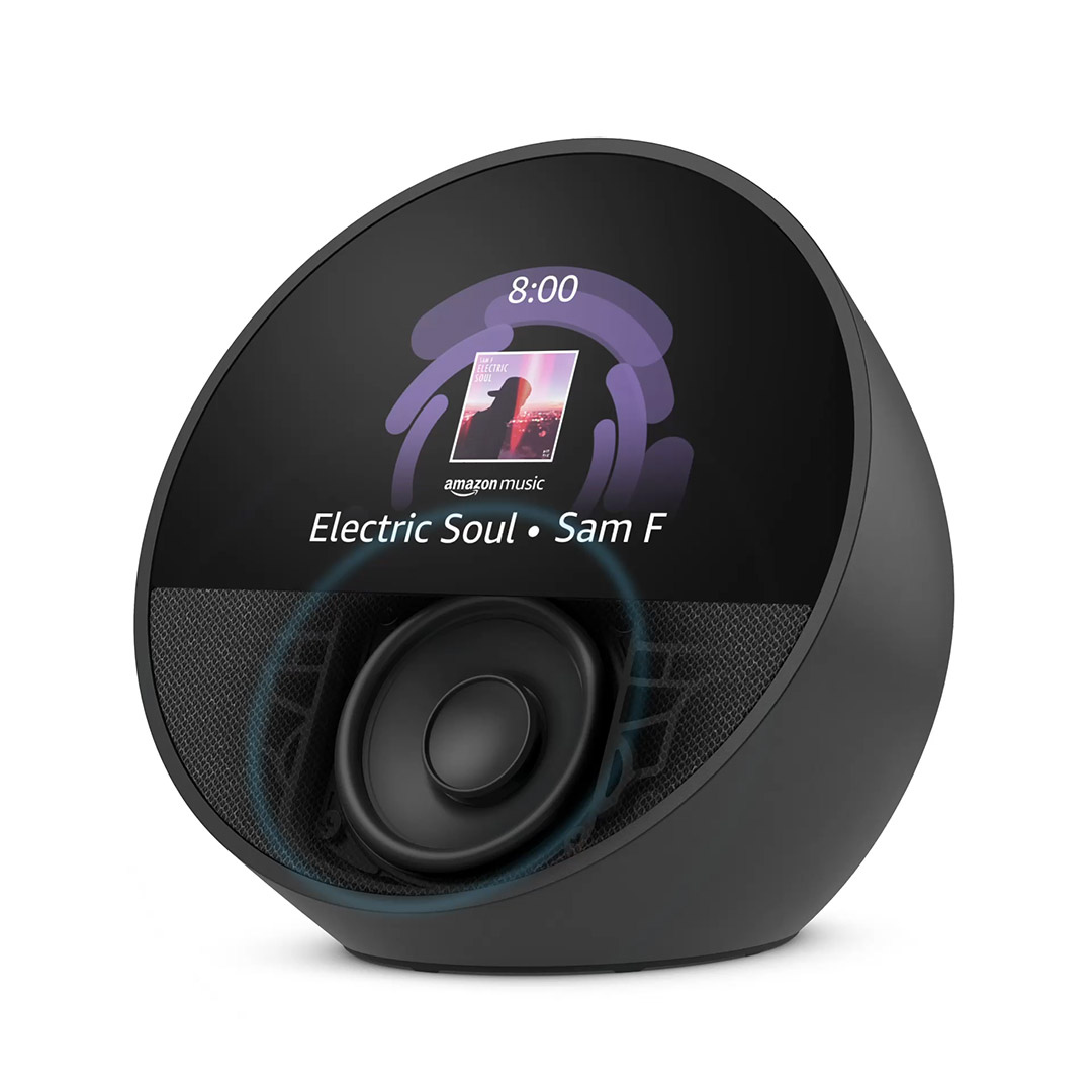 Amazon | Echo Spot（2024年発売）- スマートアラームクロック with
