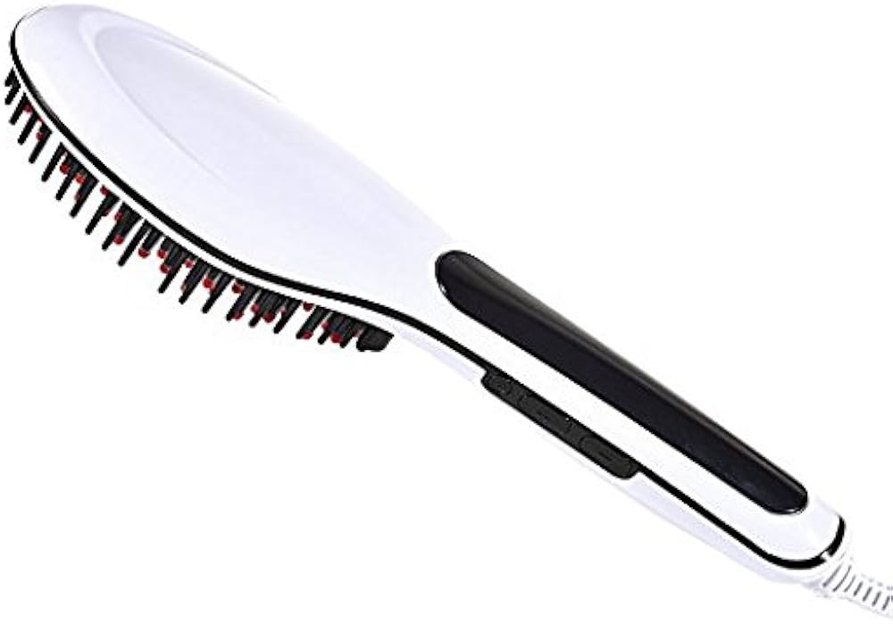 Amazon.com : RoyalCraft Hair Straightener Brush | Pro Detangling