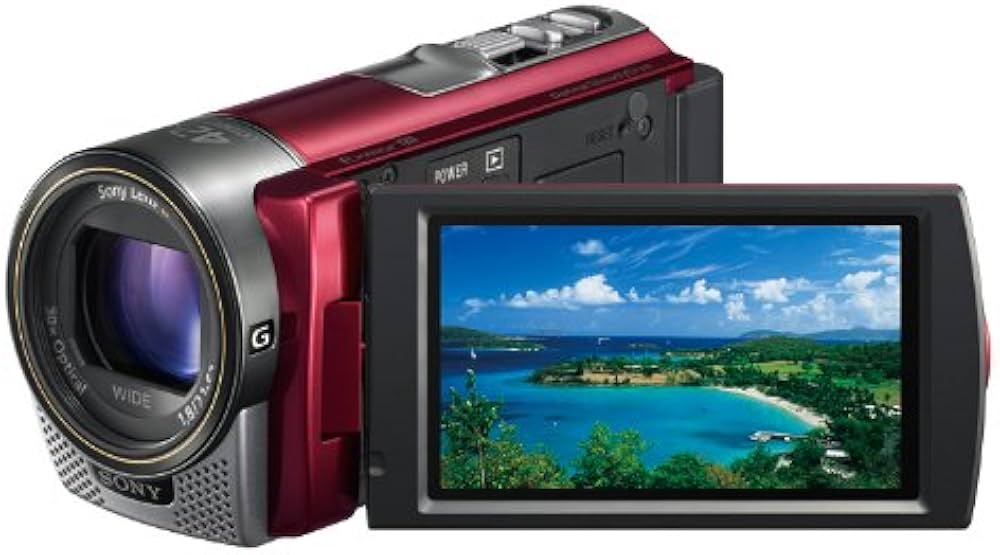 Amazon.co.jp: SONY デジタルHDビデオカメラレコーダー CX180 レッド