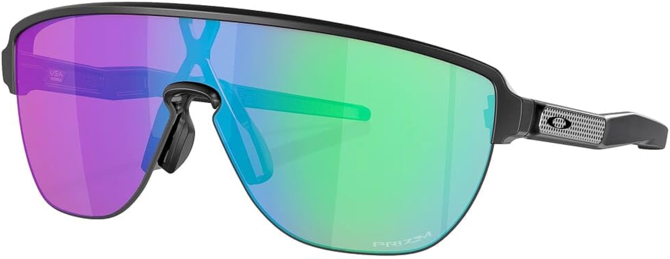 Oakley Men's OO9248 Corridor Rectangular Sunglasses, Matte Black