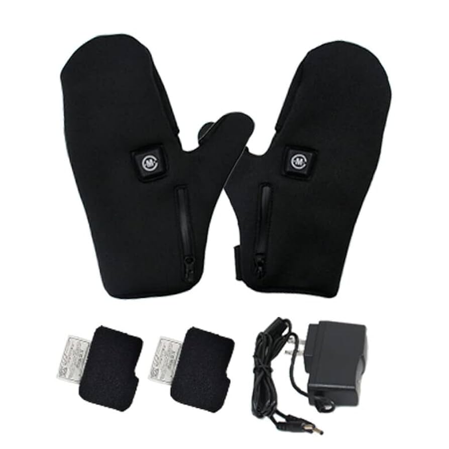 Amazon.co.jp: めちゃヒート 充電式 電熱 ヒーター グローブ 防水