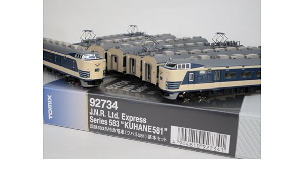1/150 国鉄 583系 特急電車 クハネ581 基本6両セット TOMIX 1/150