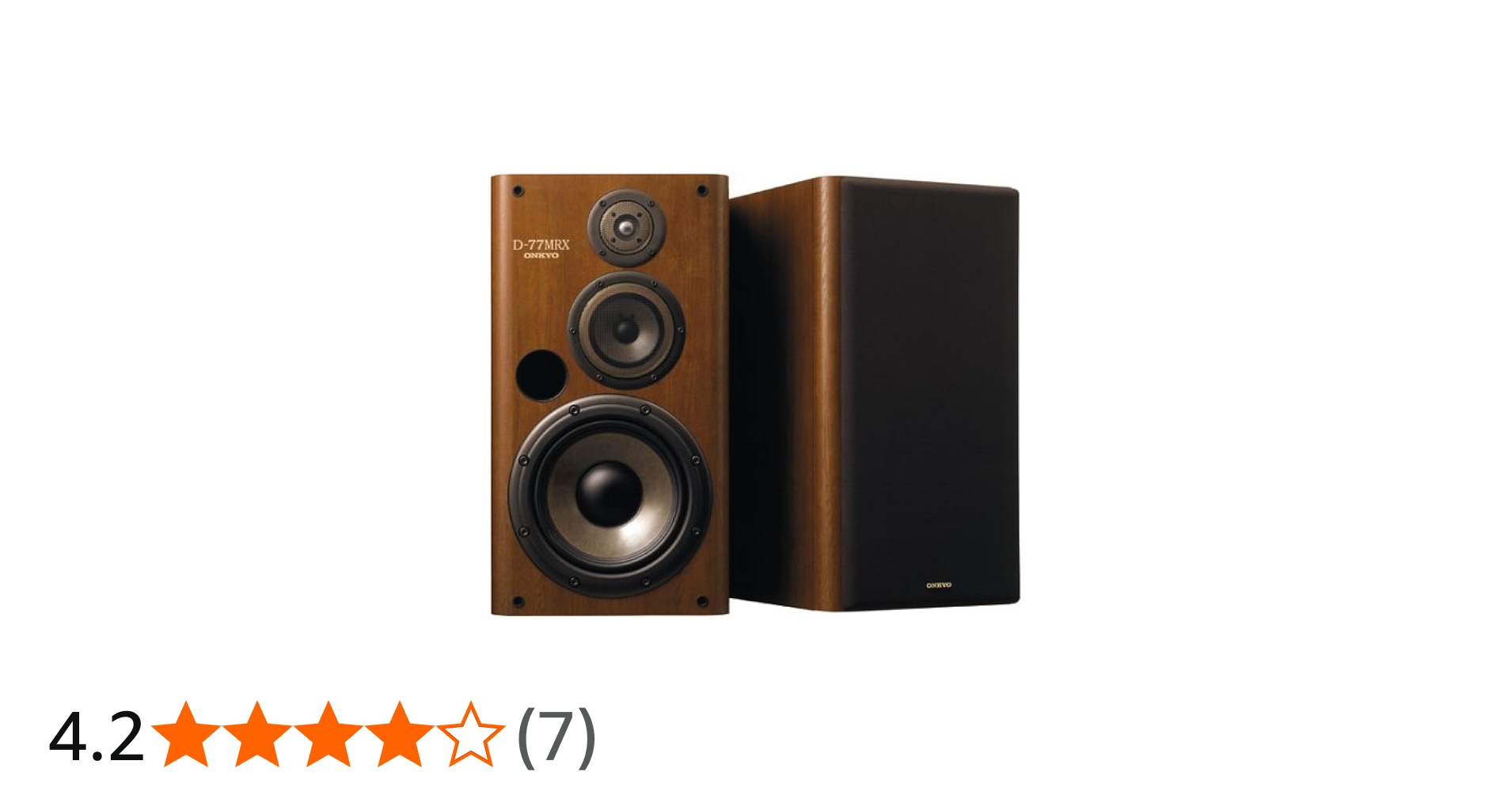 Amazon.co.jp: ONKYO 3ウェイ・スピーカーシステム （1台） D-77MRX