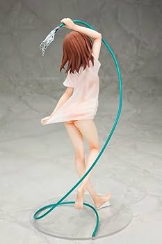 Amazon | とある科学の超電磁砲S 御坂美琴 水遊びフィギュア アニメVer