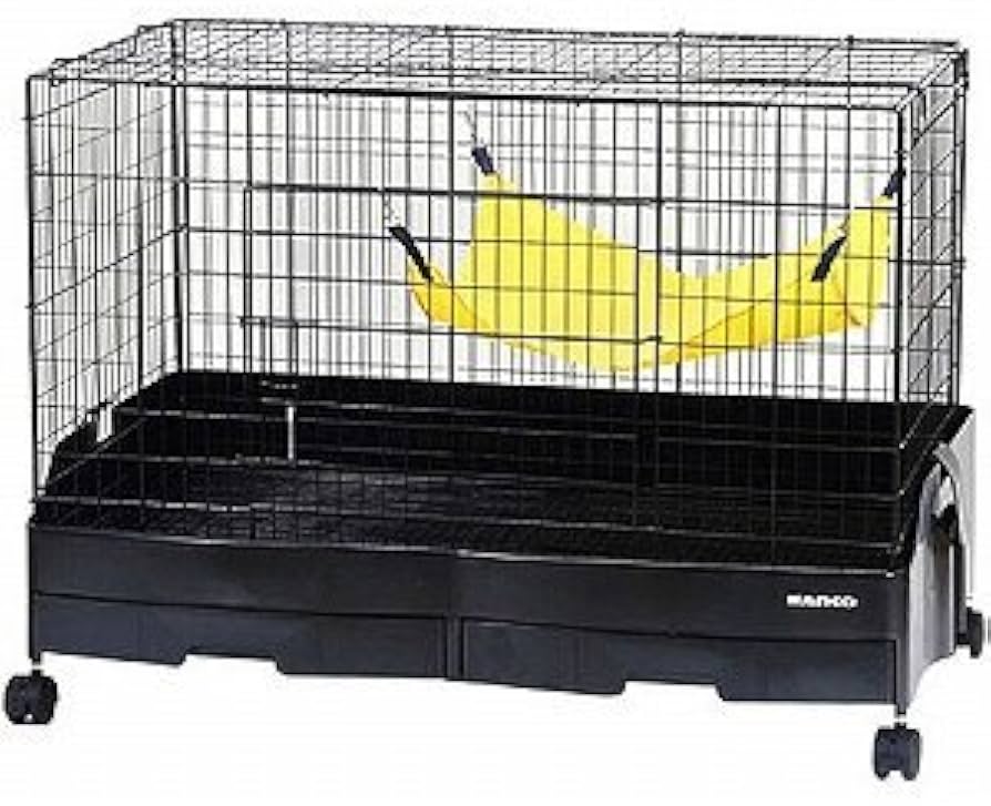 Amigo ホワイト ケージ ロック付き:フェレット用 Amigo ホワイト