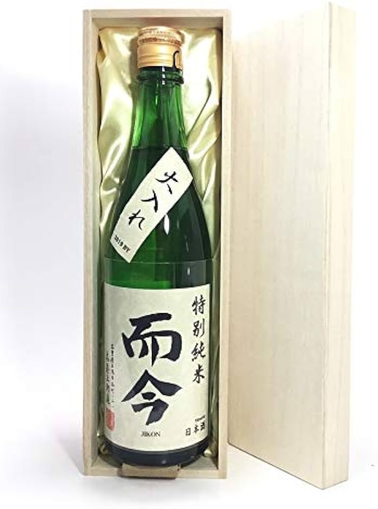 Amazon.co.jp: 而今 特別純米 火入れ 720ml 桐箱入り : 食品・飲料・お酒