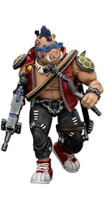 Amazon | JOYTOY TMNT ミュータント タートルズ クランゲ 1/18スケール