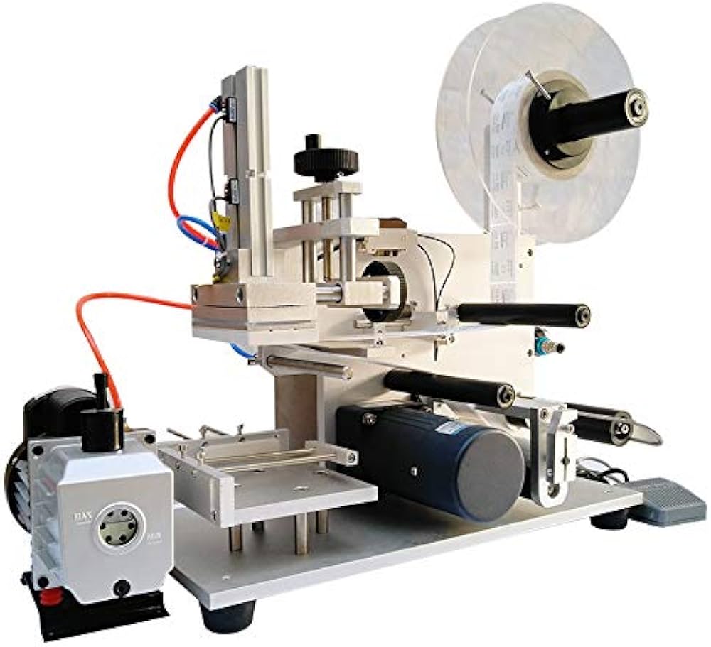 Amazon.co.jp: Hanchen 自動ボトルラベラー 平面貼り用ラベラー 角瓶用