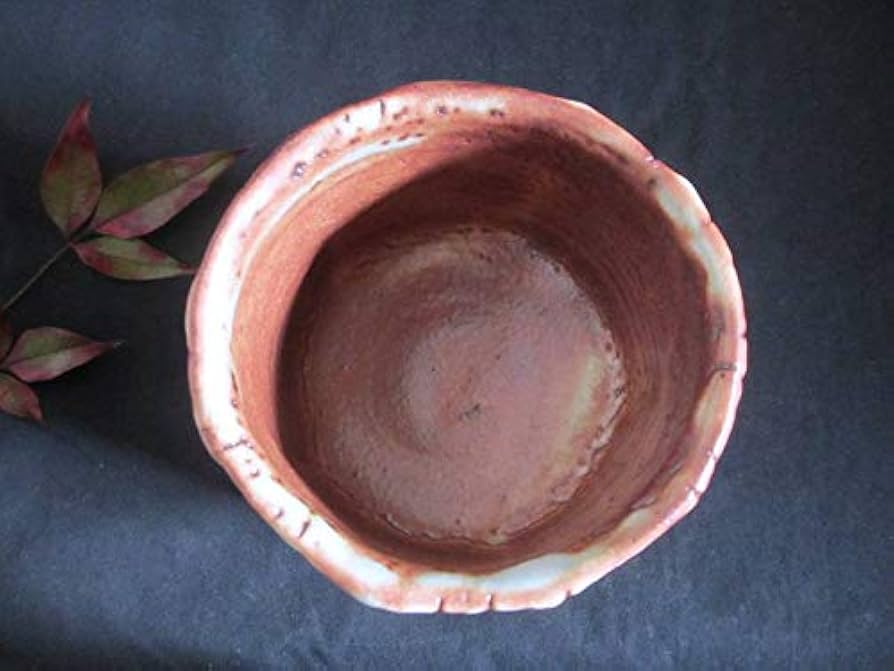 美濃焼 源九郎窯 加藤 健 作 赤志野湯呑 14 美濃焼 源九郎窯 加藤 健