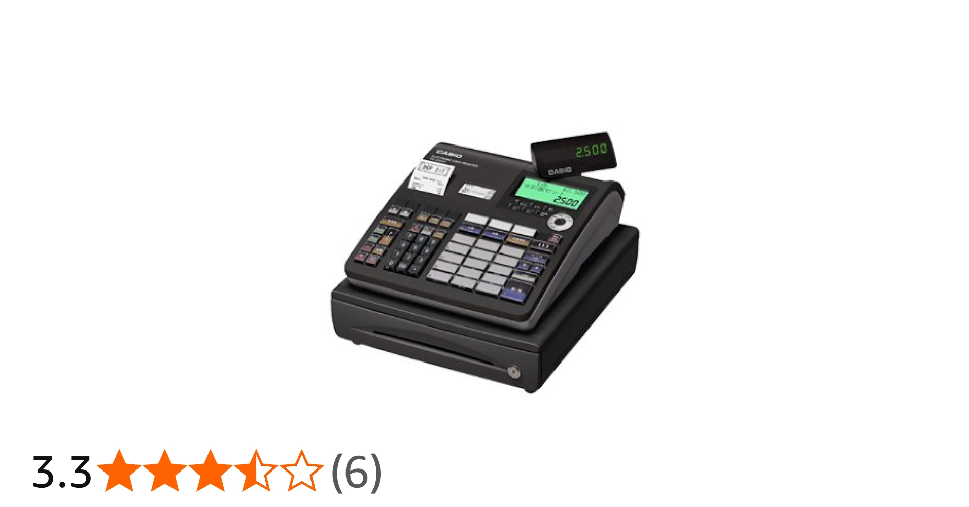 Amazon | カシオ レジスター 15部門 ネットレジ 小型ドロア 分離型 TE