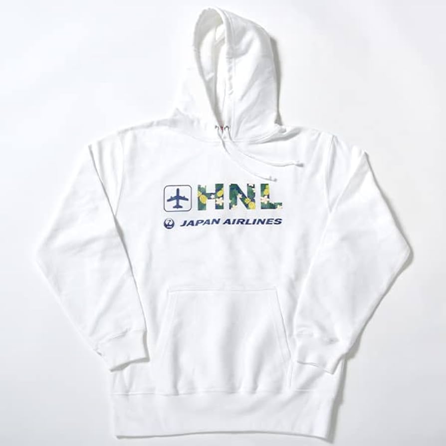 Amazon.co.jp: 限定JAL 日本航空 HNL ハワイ ホノルル パーカー