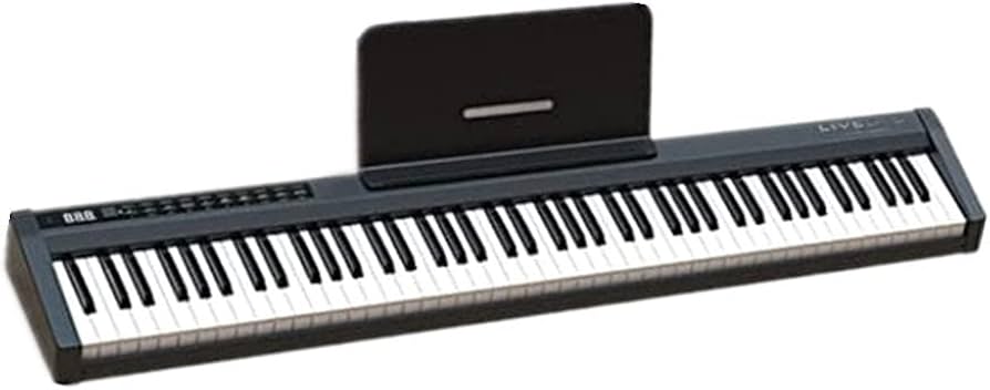 Amazon | LIVELIFE 88鍵盤電子ピアノキーボード スリムボティ MIDI