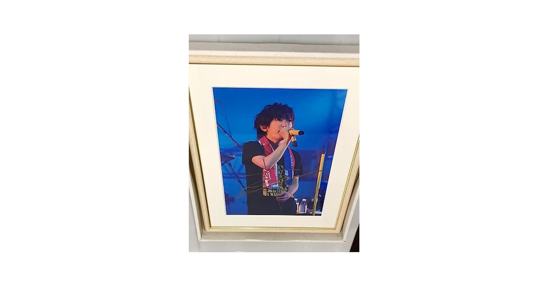 L'Arc ラルク tetsuya 直筆サイン 額付き プレミアム額装フォト L'Arc