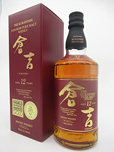 Amazon.co.jp: マツイ 倉吉 12年 ピュアモルトウイスキー 43度 700ml