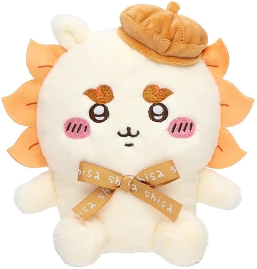 Amazon.co.jp: Chiikawa Tokyo Souvenir Sitting Plush (Shisa) : Toys
