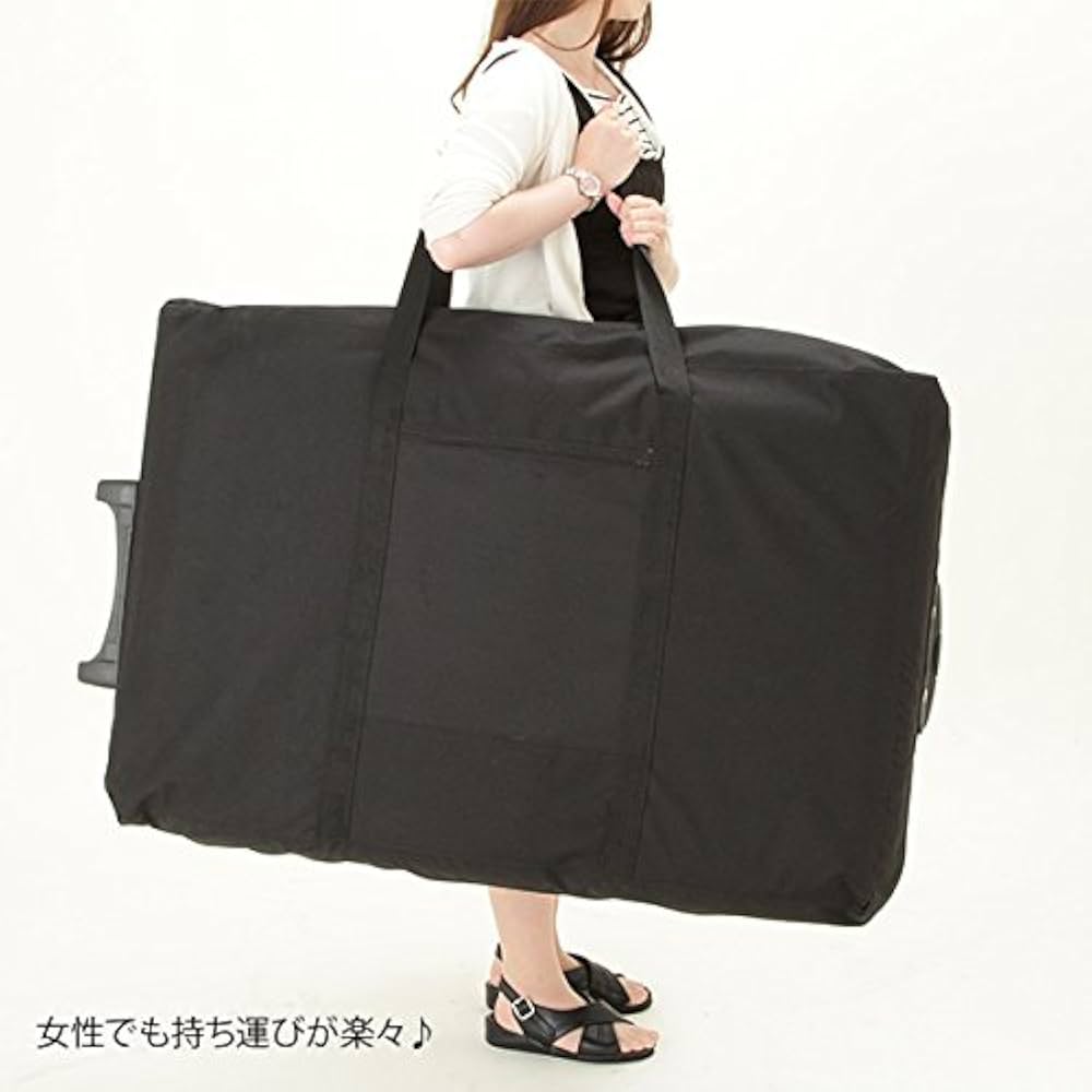 木製/折りたたみ/リクライニングベッド/車輪付きキャリーケース 軽量