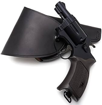 Amazon.co.jp: J-Police 本革製ホルスター 黒 警察 サクラ ニュー