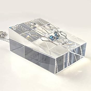 Amazon｜クリスタルガラス 透明 クリア ディスプレイ スタンド 展示台