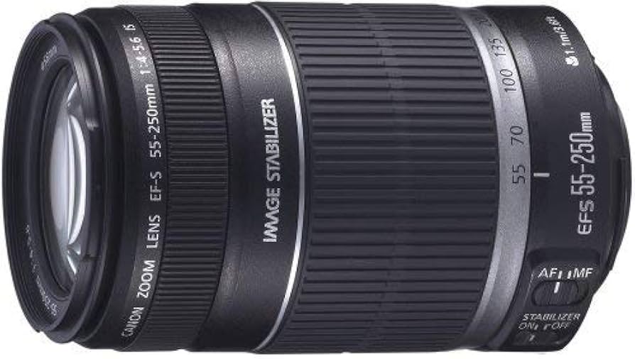 Amazon.com : Canon EF-S 55-250mm f/4-5.6 is Image Stabilizer