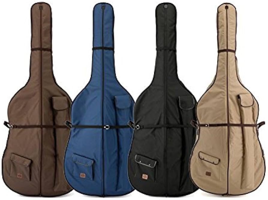 Amazon | 東洋楽器 コントラバスバッグ (ネイビー) | バイオリンケース