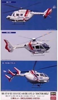 Amazon | ハセガワ 1/72 ドクターヘリ BK-117 & EC-135 & EC-145 BK