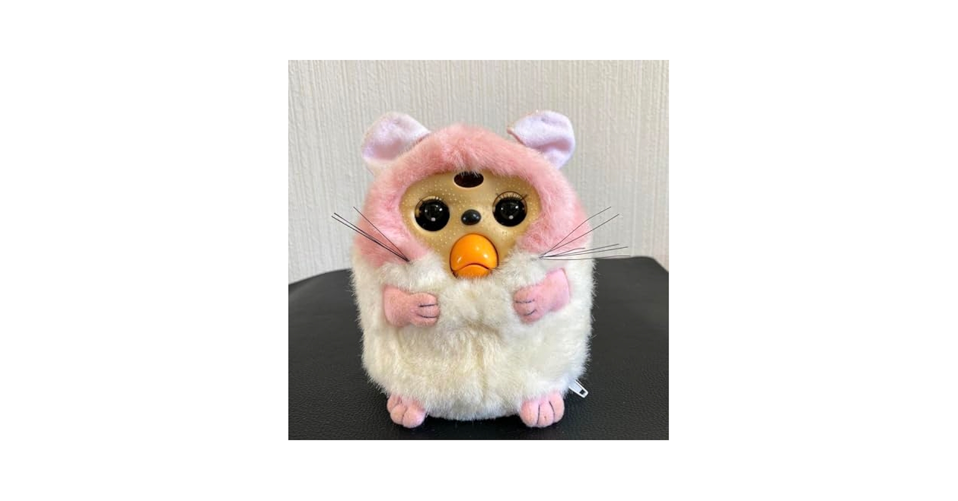 レア希少⭐️トンクリtonkuriファービーピンク白papara Furby昭和