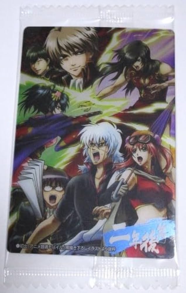 銀魂 カード 20枚セット 坂田銀時 神楽 土方十四郎 沖田総悟