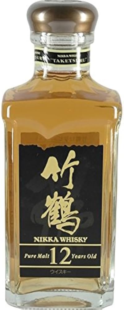 Amazon.co.jp: ニッカ ウイスキー 竹鶴 12年 旧ボトル 180ml 40