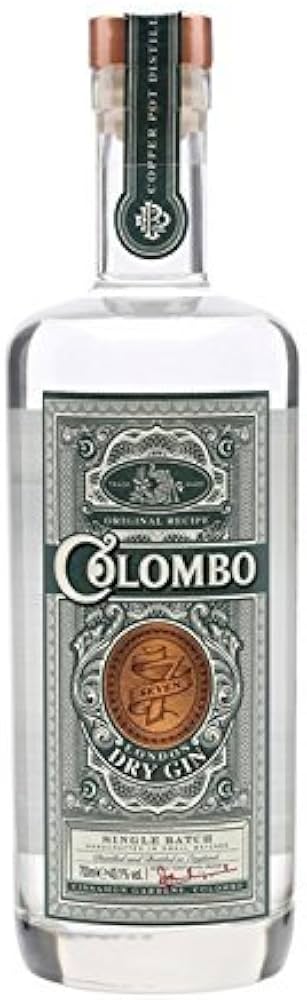 お酒】コロンボ ナンバー7 ジン 700ml 43.1度 Amazon.co.jp: コロンボ