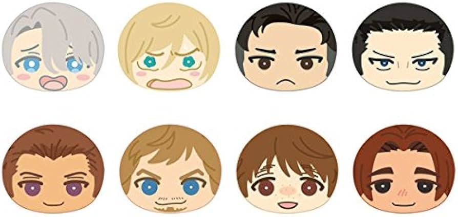 Amazon.co.jp: ユーリ!!! on ICE おまんじゅうにぎにぎマスコット2 BOX