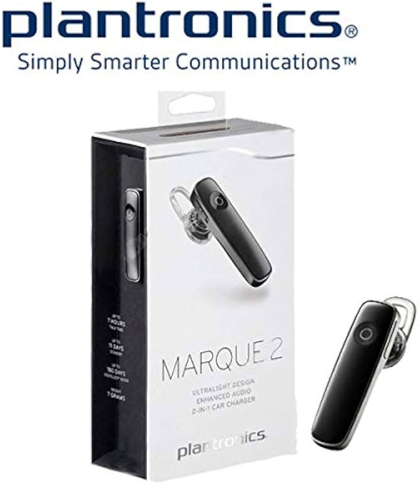 Plantronics Marque 2 M165 Bluetooth Headset (Black) : Amazon.ae