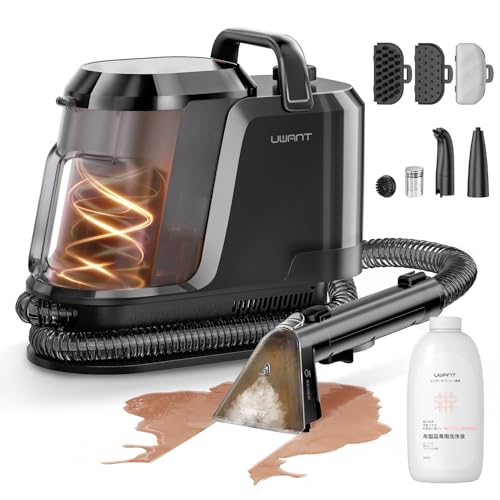 スチームクリーナー 100℃ 音声ガイド 19000Pa 超強吸引力 スチーム