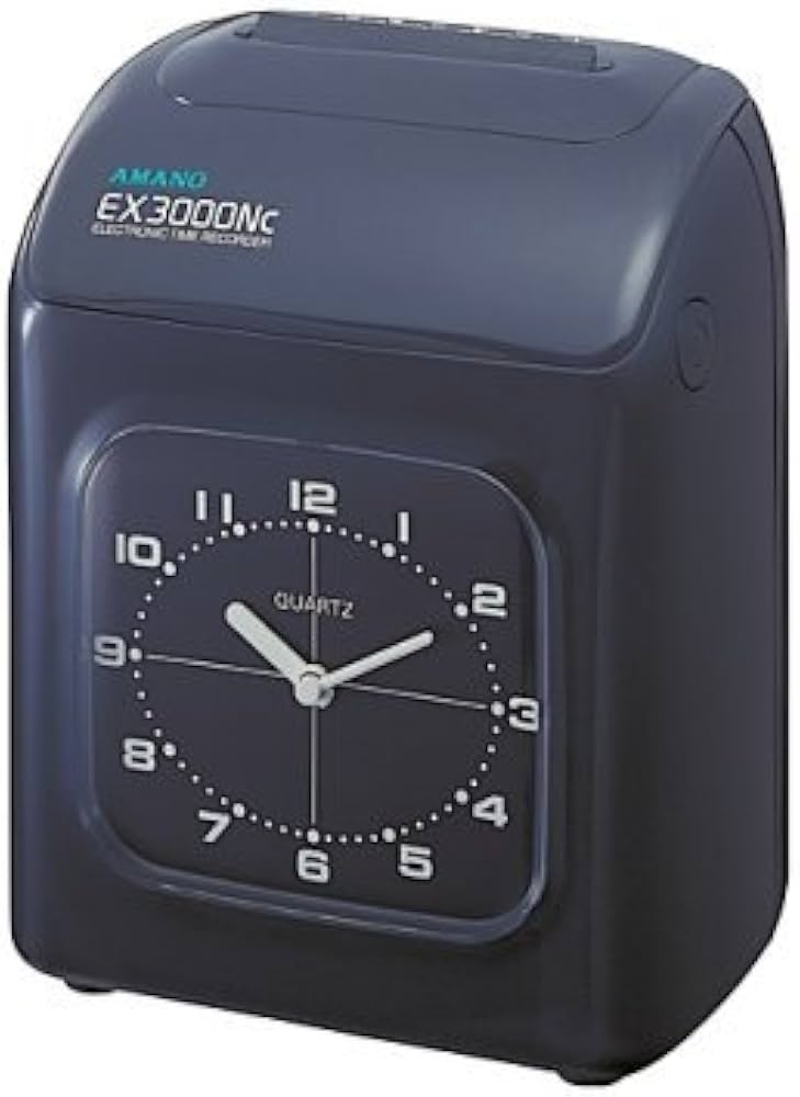 ◇AMANO アマノ EX3000NC-W タイムレコーダー タイムシート 出勤記録