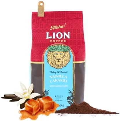 超ビッグLIONライオンコーヒー・バニマカ24oz(680g)×5袋 中抽き