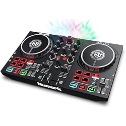 Amazon.co.jp: Numark DJコントローラー LEDライト搭載とモニター