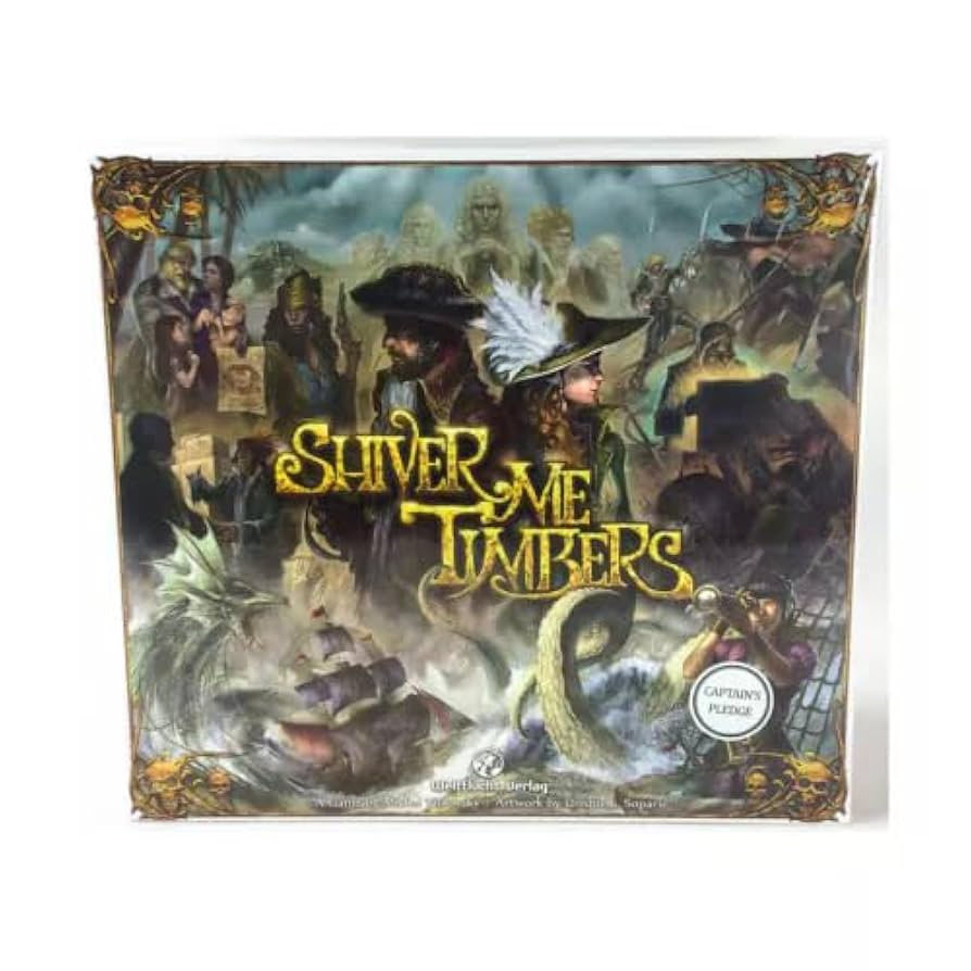 レアボードゲーム】shiver me timber Shiver Me Timbers | Board Game
