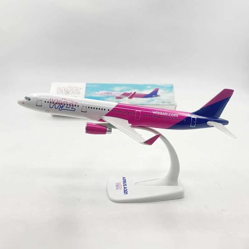 Amazon.com: ANDSYYDS 1/200 Scale WIZZ AIR A321 Airplane Model A320
