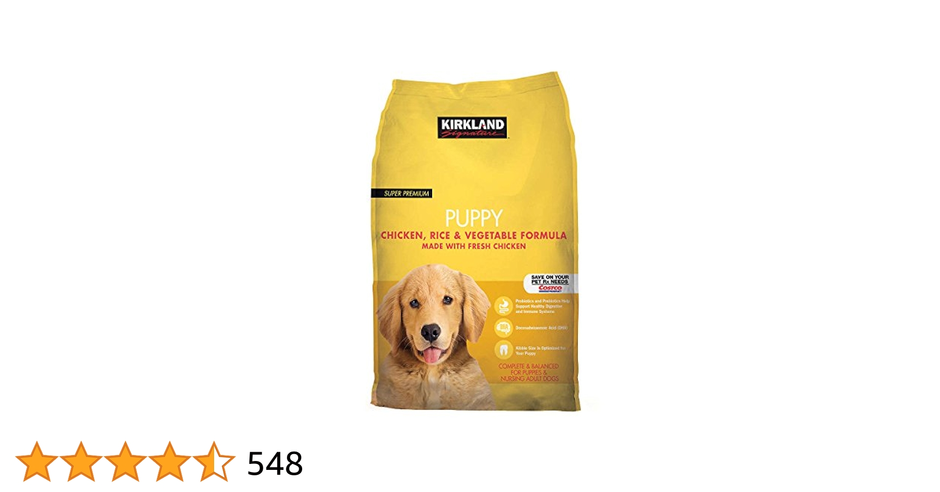 カークランドシグネチャー 成犬・子犬用 15kg/2P カークランド