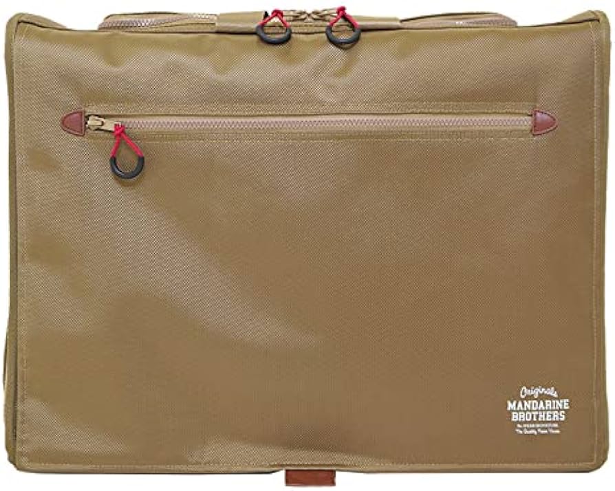 MANDARINE BROTHERS キャリーバッグ ブラウン Mサイズ MANDARINE