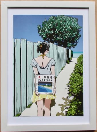 未開封 A LONG VACATION アルティメット最終ED 江口寿史版画 江口寿史