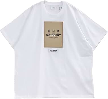 Amazon.co.jp: [BURBERRY] (バーバリー) Tシャツ ラベルアップリケ