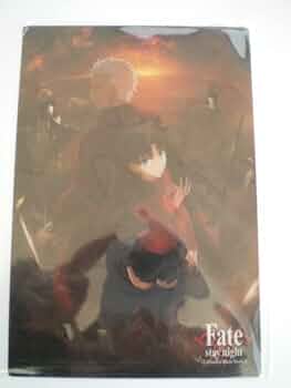 入手困難!! Fate/staynight UBW でかポストカード ラミネート 入手困難